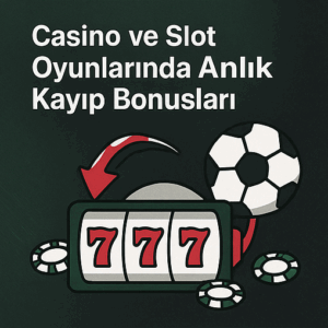 Casino ve Slot Oyunlarında Anlık Kayıp Bonusları